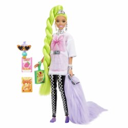 Extra Doll #11, Neongroen Haar