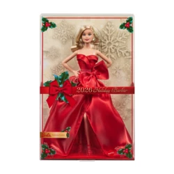 2026 Holiday Barbie with Blonde Hair