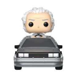 Doc with Time Machine Back to the Future
