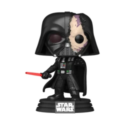 Darth Vader In Damaged Helmet