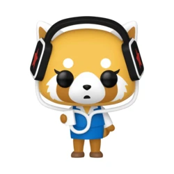 Aggretsuko With Headphones