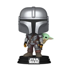 The Mandalorian with Grogu (On Back)