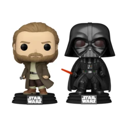 2-PACK Darth Vader & Obi-Wan Kenobi (Metallic)- Star Wars: Obi-Wan Kenobi