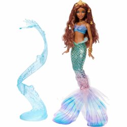 Deluxe Mermaid Ariel Doll with Iridescent Tail