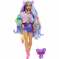 Extra Doll #20, with Wavy Lavender Hair