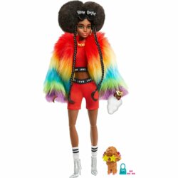 Extra Doll #1 with Afro-Puffs
