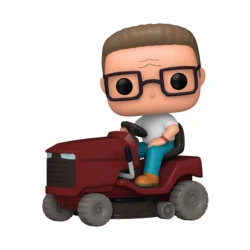 Hank On Lawn Mower