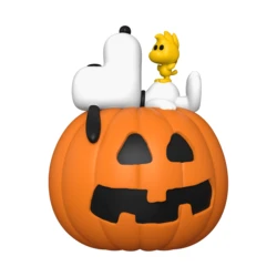 DELUXE Snoopy & Woodstock With Pumpkin