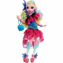 Lagoona Blue in Party Dress with Themed Accessories Like Balloons