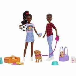 Twins Playset with Brother & Sister Dolls