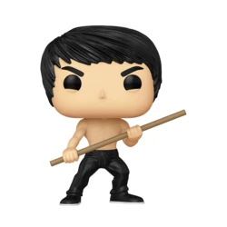 Bruce Lee with Bo Staff