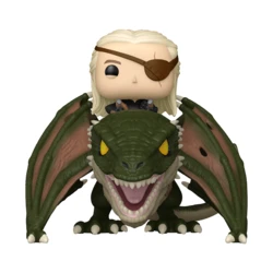 Aemond Targaryen With Vhagar