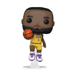LeBron James in 6 Jersey NBA Los Angeles Lakers
