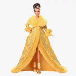 Guo Pei ® Wearing Golden - Yellow Gown