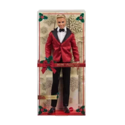 2026 Holiday Ken with Blonde Hair