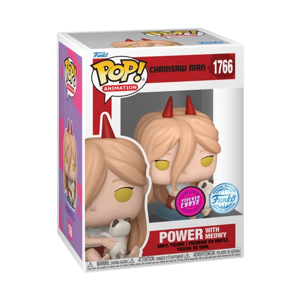 Funko Pop! Power With Meowy, Chainswaw Man