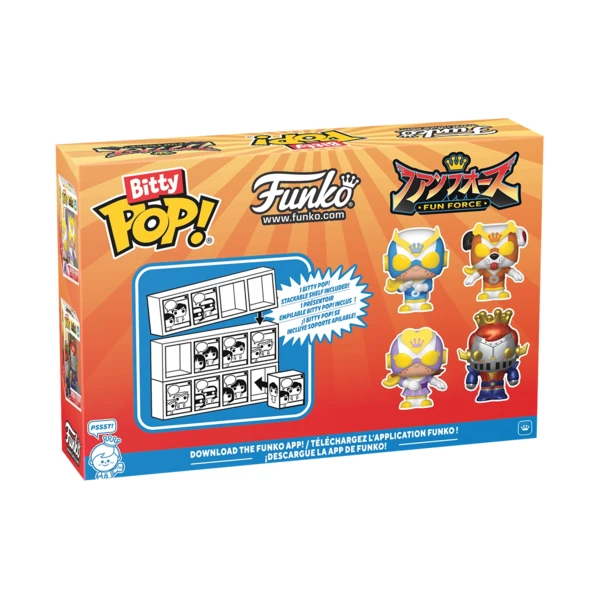 Funko Pop! Fun Force 4-Pack, Bitty Pop!