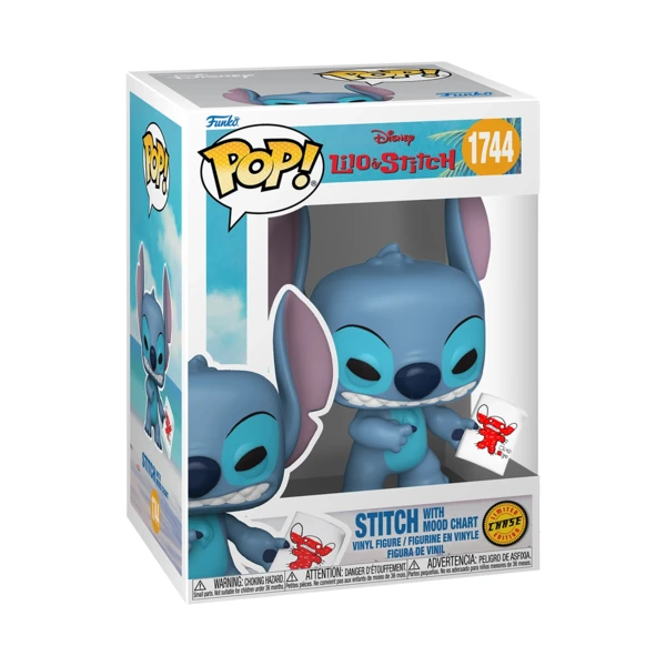 Funko Pop! Stitch with Mood Chart, Lilo And Stitch