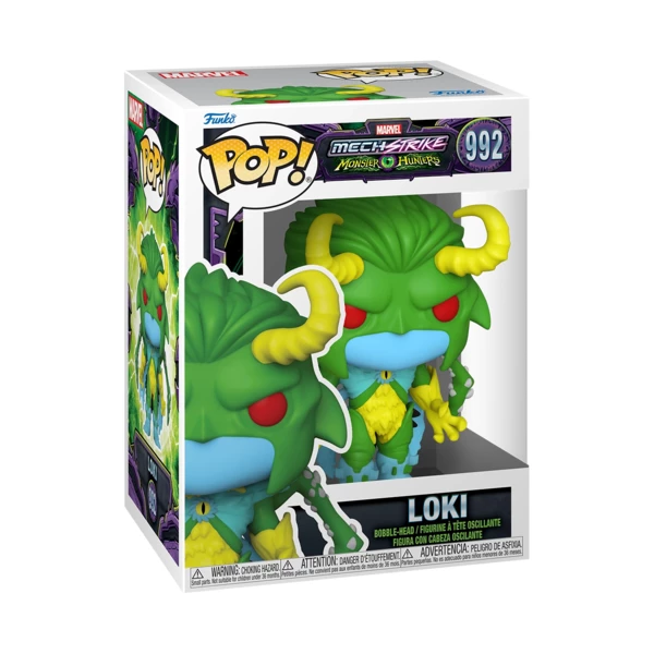 Funko Pop! Loki, Mech Strike: Monster Hunters