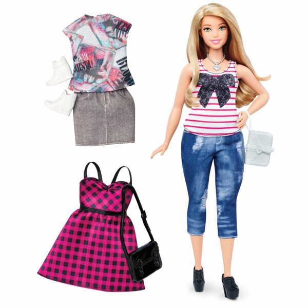 Barbie Fashionistas №037 – Everyday Chic Doll & Fashions – Curvy 