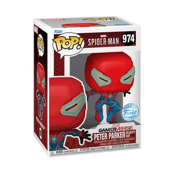 Funko Pop! Peter Parker (Velocity Suit), Spider-Man 2