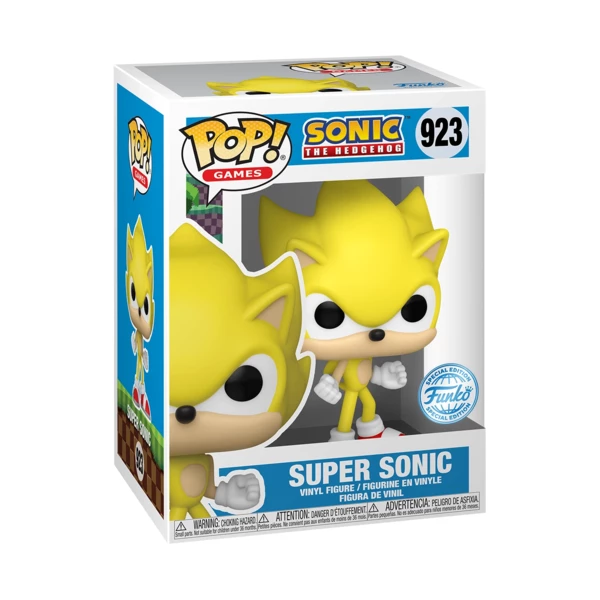 Funko Pop! Super Sonic, Sonic The Hedgehog