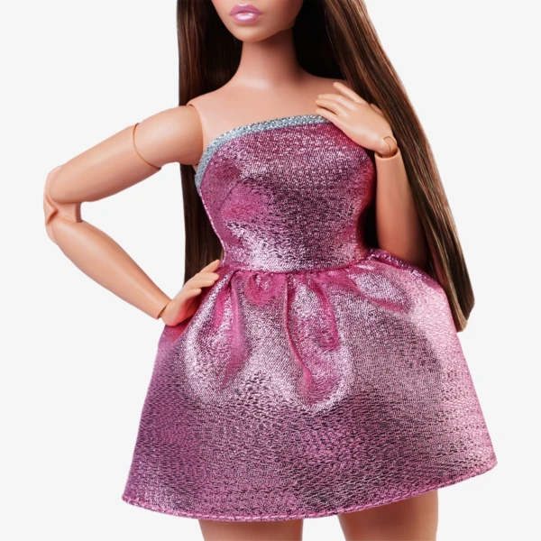 Barbie Looks Original #24, Long Brown Hair and Strapless Dress (wave 4)
