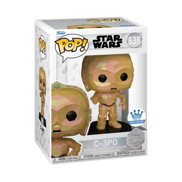Funko Pop! C-3PO (Facet), Disney 100