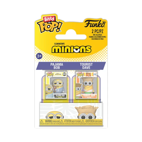 Funko Pop! Pajama Bob & Tourist Dave 2-Pack, Bitty Pop!