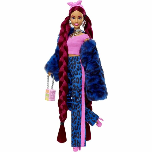 Barbie Extra Doll #17, with Burgundy Braids