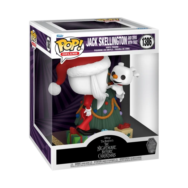 Funko Pop! Jack Skellington and Zero with Tree, The Nightmare Before Christmas