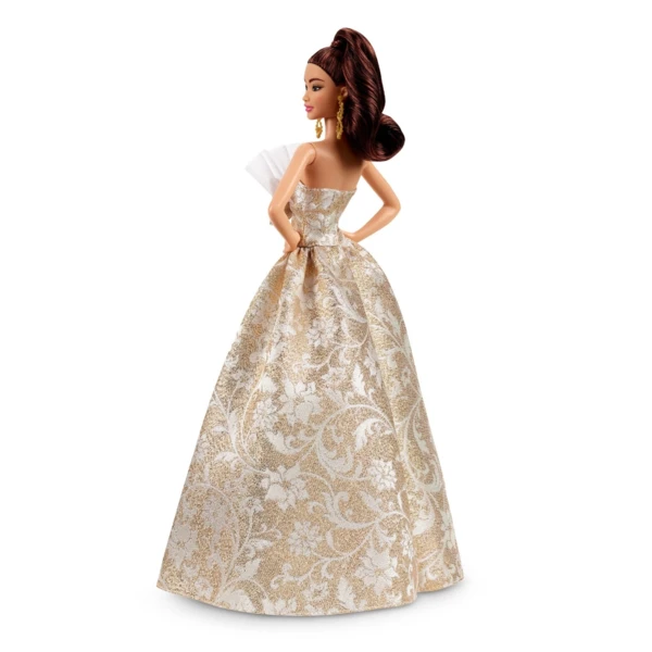 2025 Holiday Barbie, Light Brown Wavy Hair