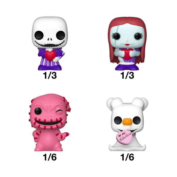 Funko Pop! Mystery Bitty Pop! Valentine’s Day, The Nightmare Before Christmas