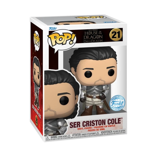 Funko Pop! Ser Criston Cole, House Of The Dragon: Day Of The Dragon