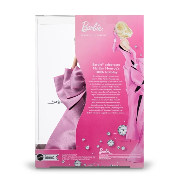 Barbie Marilyn Monroe, Signature