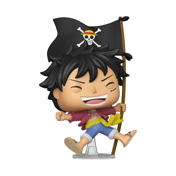 Funko Pop! Monkey D. Luffy with Flag, One Piece