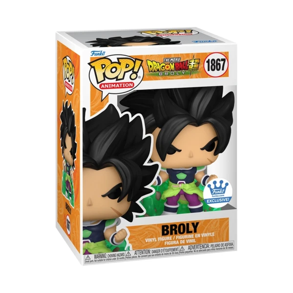 Funko Pop! Broly (Green Energy),  Dragon Ball Super: Broly