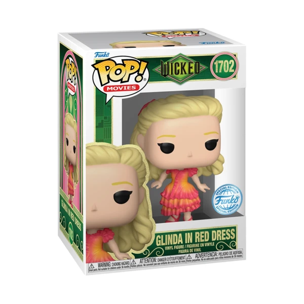 Funko Pop! Glinda In Red Dress, Wicked