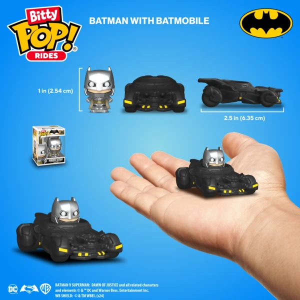 Funko Pop! Batman with Batmobile, DC Comics