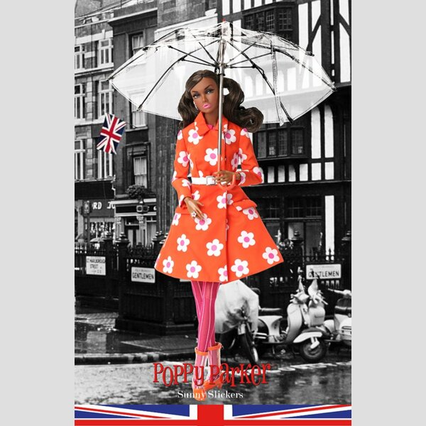 Sunny Slickers Poppy Parker, The Swinging London Collection 