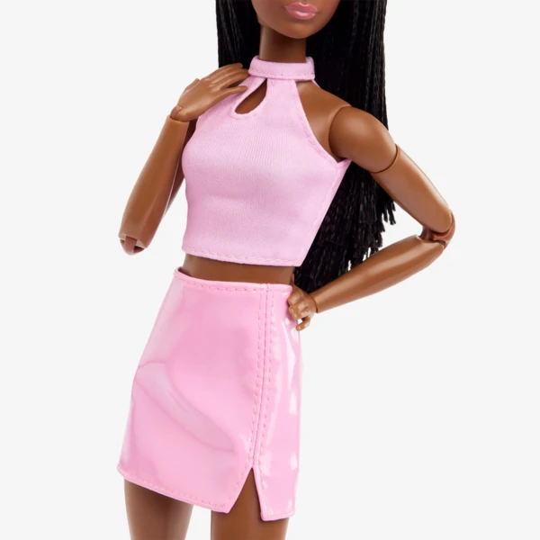 Barbie Looks Original #21, Long Black Hair with Braids (wave 4)