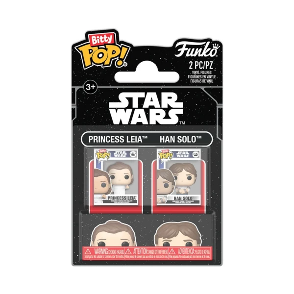 Funko Pop! Princess Leia & Han Solo 2-Pack, Star Wars