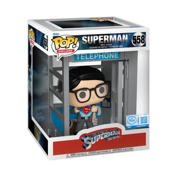 Funko Pop! Superman (In Phone Booth)
