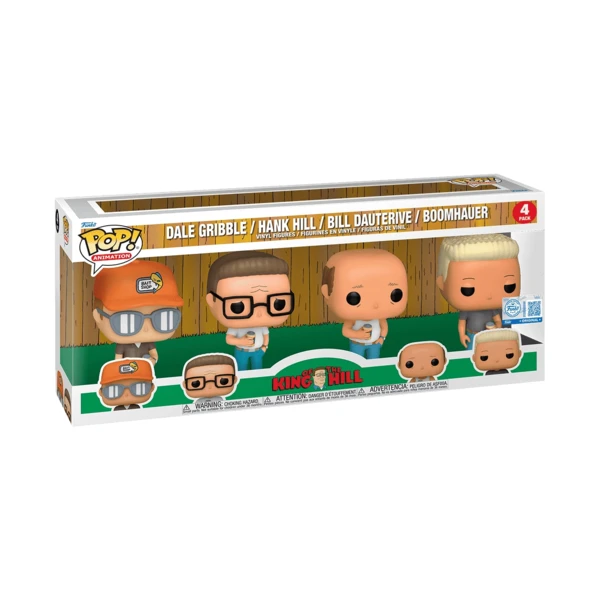 Funko Pop! King of the Hill 4-Pack, Animation