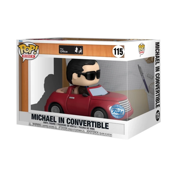 Funko Pop! RIDE Michael In Convertible, The Office