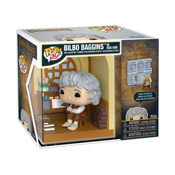 Funko Pop! Nooks Bilbo Baggins in Bag-End, Lord Of The Rings