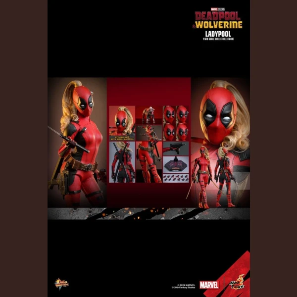 Hot Toys Ladypool, Deadpool & Wolverine