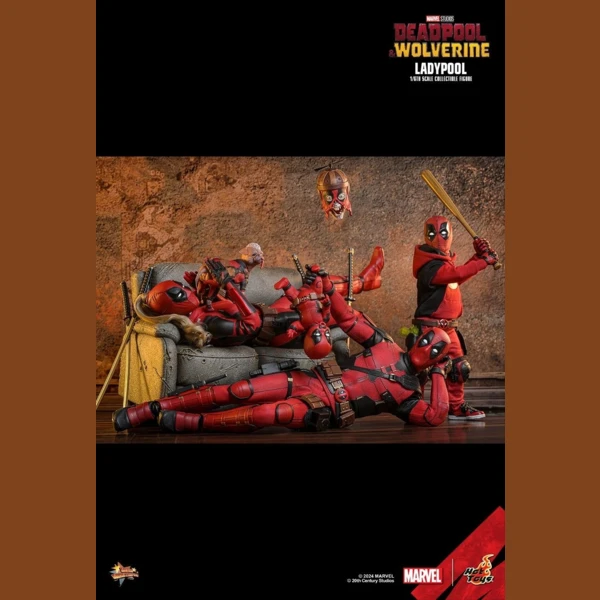 Hot Toys Ladypool, Deadpool & Wolverine