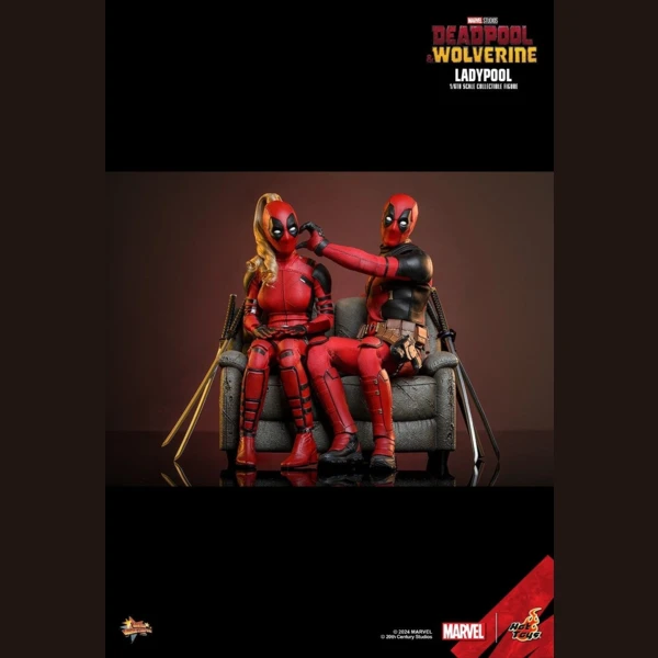 Hot Toys Ladypool, Deadpool & Wolverine