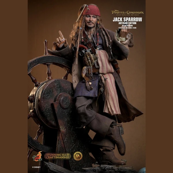 Hot Toys Jack Sparrow (Artisan Edition Deluxe Version), Pirates of the Caribbean: Dead Men Tell No Tales